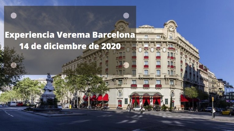 Imagen promocional de Experiencia Verema Barcelona 2020