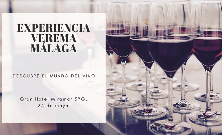 Imagen promocional de Experiencia Verema Málaga 2021