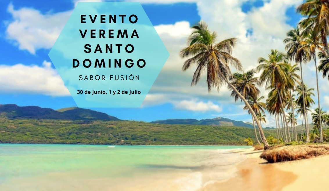 Imagen promocional de Evento Verema Santo Domingo (Sabor Fusión) Imagen promocional de Evento Verema Santo Domingo (Sabor Fusión)