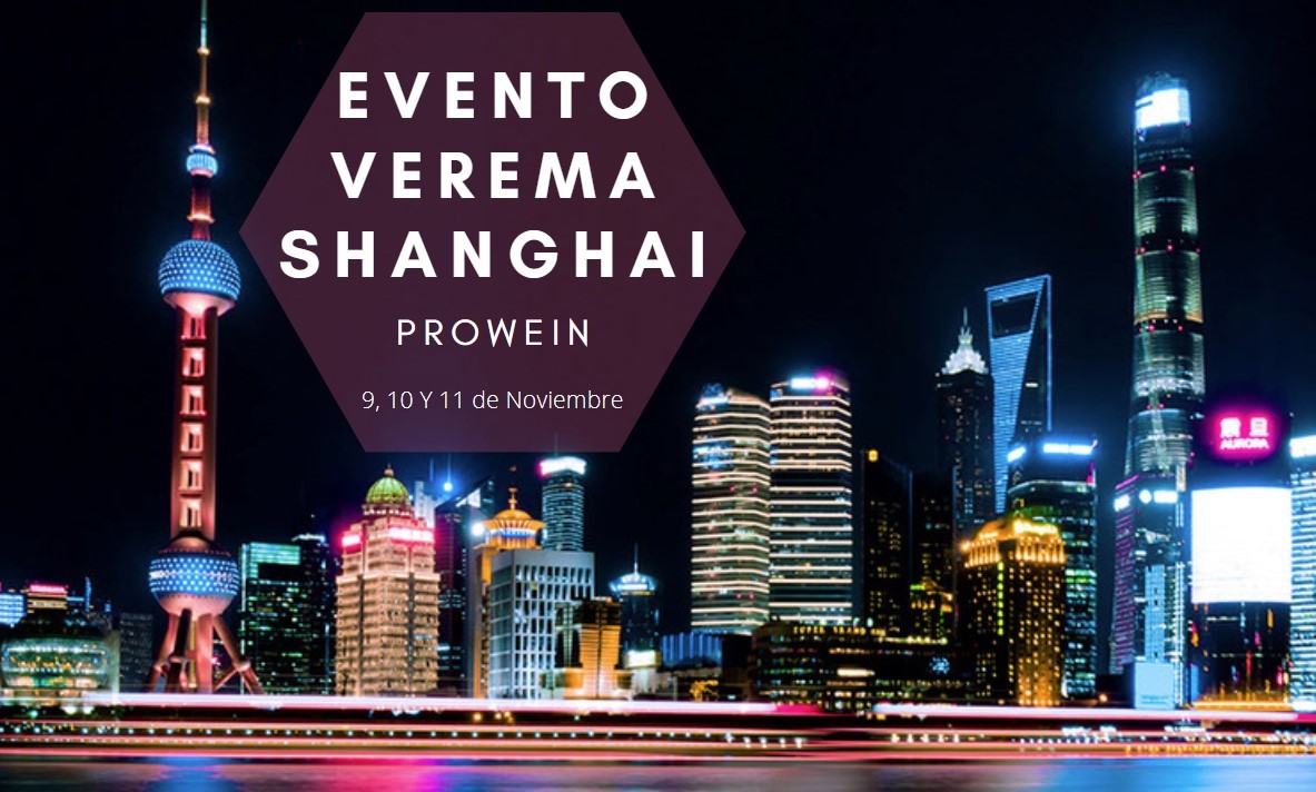 Imagen promocional de Evento Verema Shanghai (Prowein) Imagen promocional de Evento Verema Shanghai (Prowein)