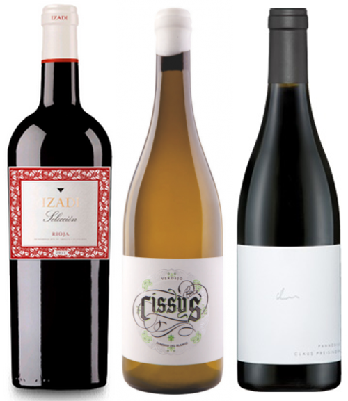 Lote Noviembre I Selección de tres vinos disponible hasta agotar existencias.