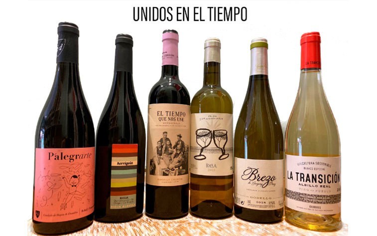Lote Unidos por el tiempo Selección especial de vinos y varietales