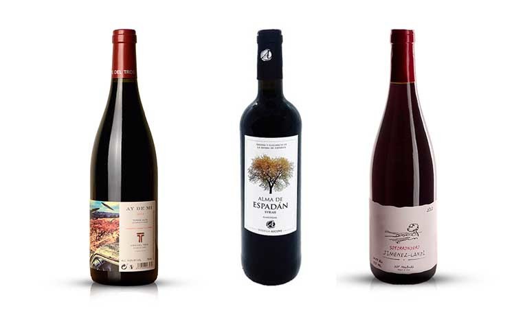 Lote "Denominaciones a descubrir" (6 botellas) Lote de vinos compuesto por tres botellas