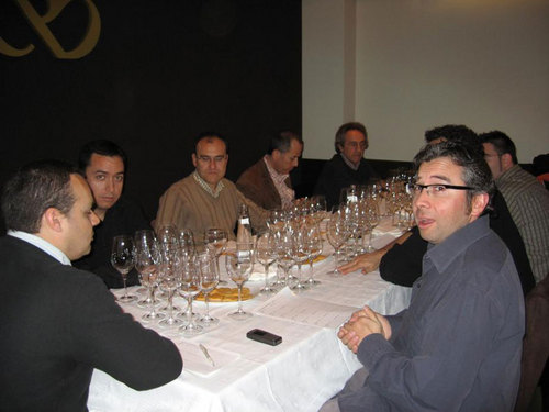 Cata de Palos Cortados Viejos para celebrar el 16 aniversario de la peña La Verema