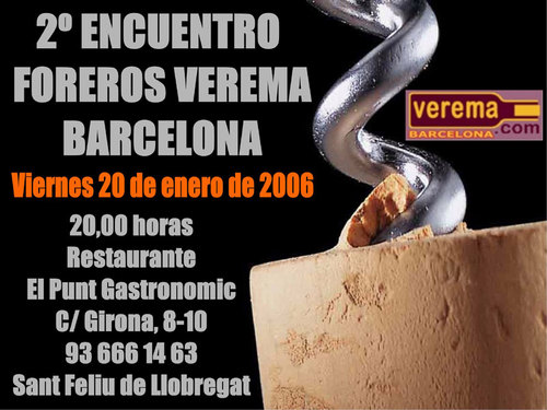 Crónica del 2º encuentro de foreros de Verema en Barcelona