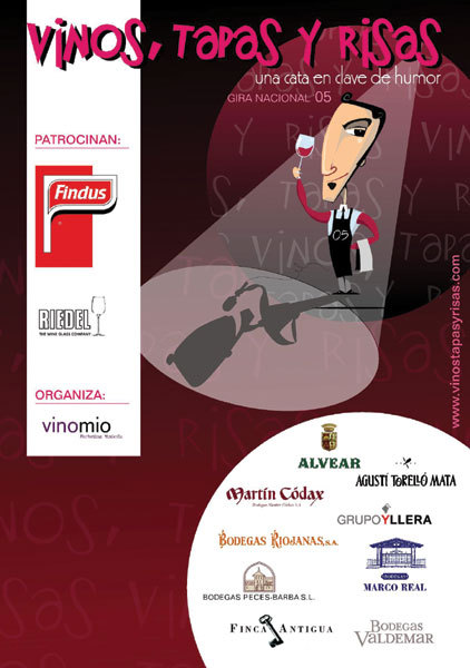 Más de 4.000 personas han reído y catado con “Vinos, Tapas y Risas” en 2005