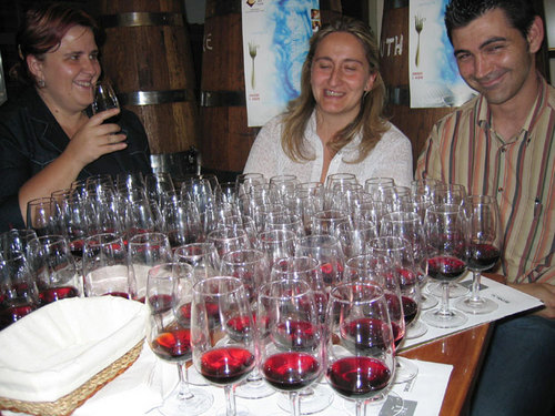 Vertical de Viñedos del Contino en Valencia. 