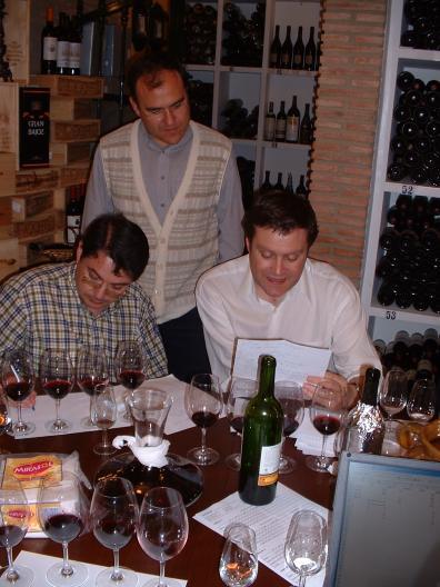 Cata de Amontillados viejos de la Peña La Verema