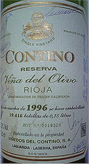 Tocando el cielo de la mano de Contino 96.