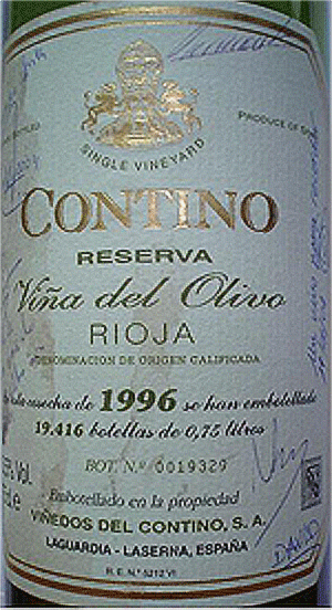 Tocando el cielo de la mano de Contino 96.