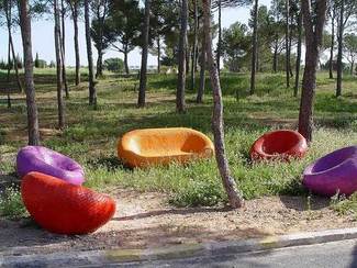 Su bodega cuenta con una terraza chill-out