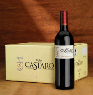 Botella de Viña Castaro