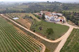 Imágen aerea de la finca