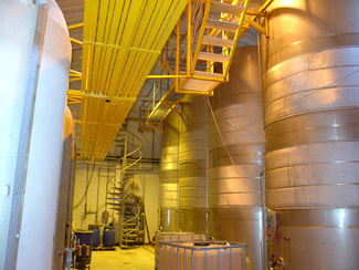 Alta tecnología en bodega