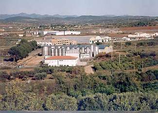 Panorámica de la bodega