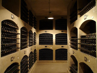 Reposo de los vinos en Señorío de Sarría