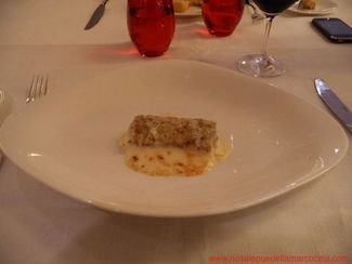 Canelon de perdiz estilo Can Fabes