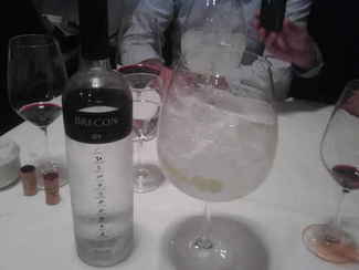 Gin tonic .