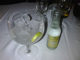 Gin tonic Citadelle&fever tree .