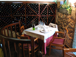 Mesa en la que estuvimos