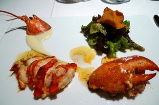 ensalada de bogavante