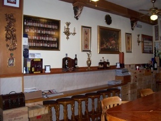 Una barra de degustación