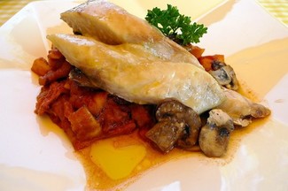 gazpacho de pescado de roca