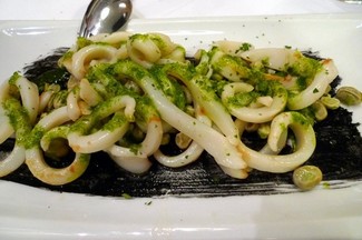 calamares con habitas