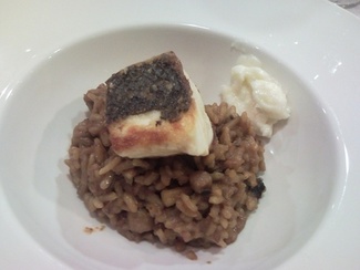 Arroz caldero mar menor con lubina salvaje