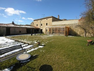 Jardin, huerta e invernadero.