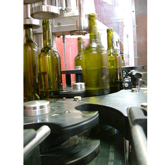 Fase de embotellado de los vinos