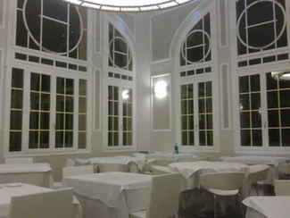 Vista de la sala .