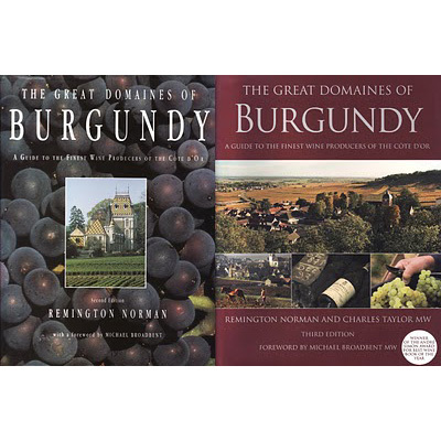 Libro sobre vinos de Borgoña