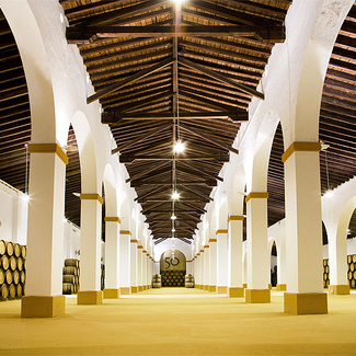 Sala de barricas Vinícola del Condado