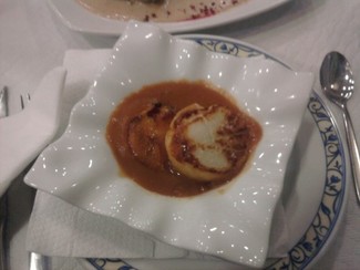 vieiras en su salsa de tomate natural