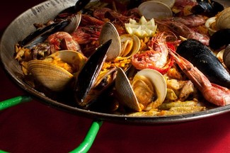 Paella mixta.