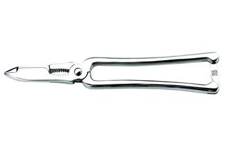 Esto son unas pinzas para el marisco, parecidas a las que hay en casa.