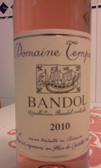 Domaine Tempier rosé 2010