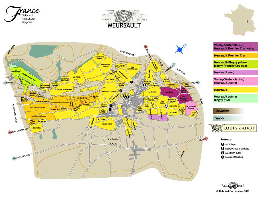 Meursault: la Borgoña opulenta