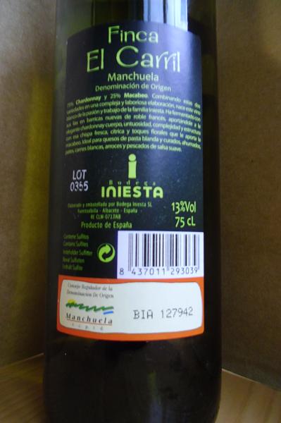 Finca el Carril Valeria 2010