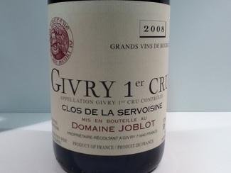 Clos de la Servoisine 1er Cru 2008