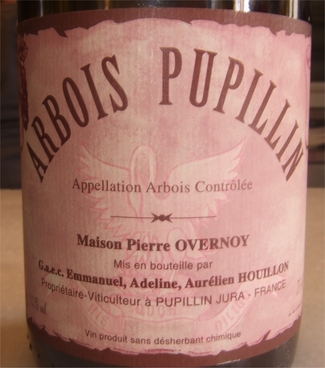 Overnoy Arbois Pupillin Poulsard  2009