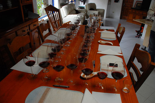 45 copas de pinot noir: fenicios y californianos, Minelli o Bresson.