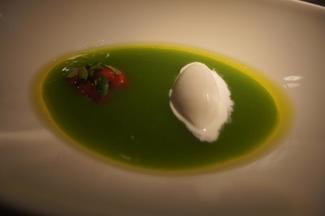 Gazpacho de pepino y tomate 