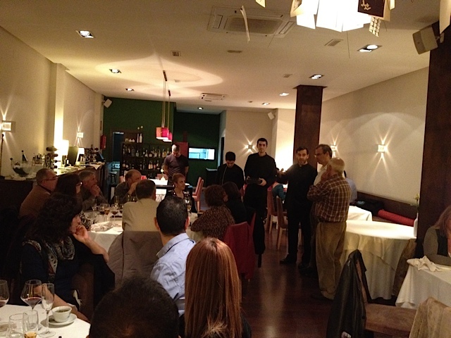 Entrega Galardón Esplendor del Mediterráneo 2011 - Restaurante Murri  San Vicente del Raspeig -  Cena-Maridaje