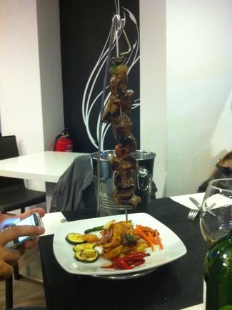 El "espadón" de carne.