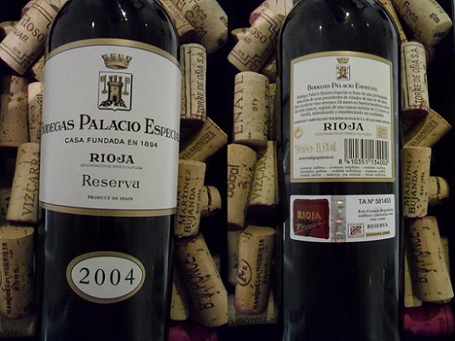 Bodegas Palacio Reserva Especial 2004 