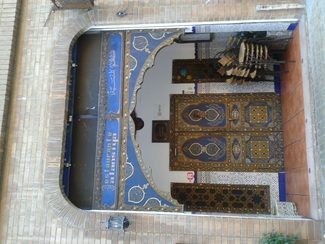 La puerta del restaurante