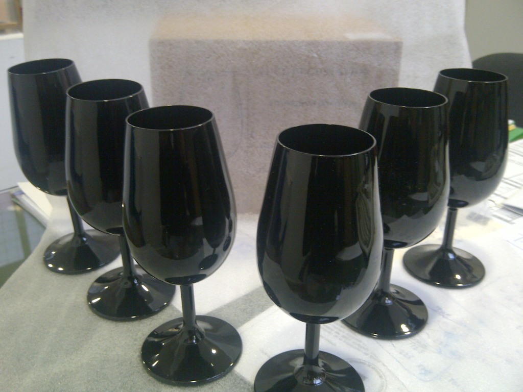 La primera de 2012: cata con copas negras