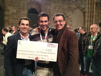 5º Premio Vila Viniteca de Cata por Parejas 2012 con Música de fondo